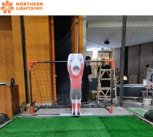 Northern Lights Digital Sports Soccer Penalty Kick Game Jeu de simulation de terrain de football intérieur Robot Keeper pour la maison et l'école - Product Image 2