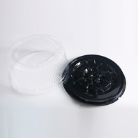 Boîte d'emballage en plastique PET recyclable à prix réduit pour graines de riz, agriculture, capacité 500g, contenants transparents pour biscuits et gâteaux