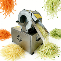 Machine à découper les pommes de terre automatique commerciale 1500W 220V Moteur haute vitesse pour la production de chips