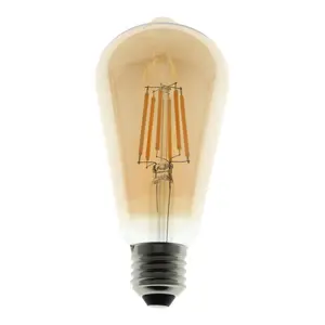 Guaranteed quality ST64 ST58 A60/A19 T45 indoor Vintage led light bulb, industrial style led filament lamps
