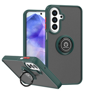 เคสโทรศัพท์ Lichicase <span class=keywords><strong>สี</strong></span>สันสดใส พร้อมที่ยึดแม่เหล็กในรถยนต์ วัสดุ TPU Hybrid PC สำหรับ Samsung A27 257 A37  แบบด้าน - Product Image 6