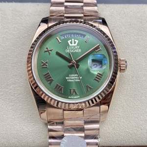 Reloj de Mujer Mecánico Automático de Diseño de Alta Calidad de 36 mm con Movimiento 3255, Cristal de Zafiro, Calendario Semanal, Resistente al Agua - Product Image 5