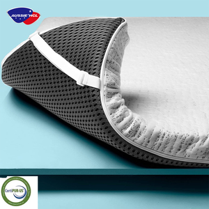 Tốt nhất còn lại chất lượng Giường Khách Sạn nhập khẩu nệm mềm mại thoải mái gấp Bộ nhớ bọt Nệm Gel Bộ nhớ bọt Nệm <span class=keywords><strong>Topper</strong></span> - Product Image 2