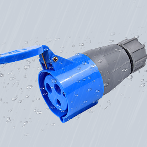 <span class=keywords><strong>Splitter</strong></span> và 32A Pin chính 230V hàng không điện cắm Coupler 3 nam Bề mặt gắn kết công nghiệp giấu ổ cắm - Product Image 3