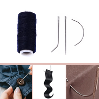 Meilleures ventes : Lot de 4 aiguilles courbées en acier inoxydable (types C/I/J) pour tissage de coton, robustes et durables, pour extensions de cheveux et perruques