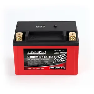 磷酸铁锂离子电池价格12v 9ah电池Lifepo4摩托车电池