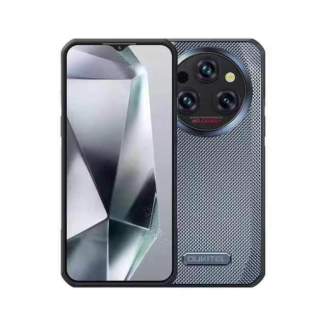 Oukitel WP35S Dual 4G 6GB+256GB Rugged Smartphone Android 14 NFC 11000mAh G85 CPU 48MP Rear 16MP Front Global Unlocked LTE CDMA