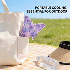 Nouveau stylo bille éventail 2026 avec motif <span class=keywords><strong>papillon</strong></span> rêveur, papeterie créative personnalisable directement du fabricant - Product Image 3