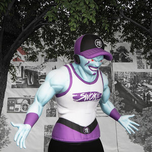 360 usine-publicité gonflable dessin animé Anime Style <span class=keywords><strong>Thanos</strong></span> impressionnant gonflable pour la publicité - Product Image 1