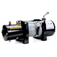 Treuil électrique silencieux 12V/24V pour ancre, câble de traction, mini treuil 12000 lbs