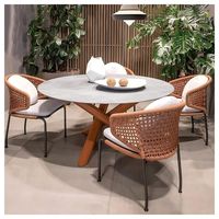 Ensemble de meubles de jardin PRIMA, canapé sectionnel imperméable, chaise longue, banc, salon de jardin, hôtel, salle à manger