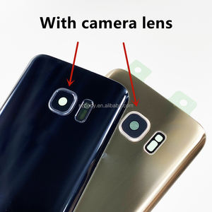 Reemplazo para <span class=keywords><strong>Samsung</strong></span> Galaxy <span class=keywords><strong>S7</strong></span> Edge G935 <span class=keywords><strong>S7</strong></span> G930, cubierta trasera de batería, piezas de reparación de carcasa de puerta de cristal trasera con pegatinas - Product Image 4