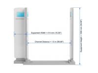 Porte de sécurité RFID pour mobilier de bibliothèque, détecteur de livres antivol EAS, système de gestion de sécurité d'alarme RFID HF