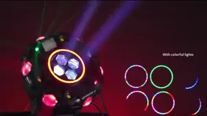 Faro da Palco Bee Eye a 6 Bracci LED DMX Strobo da Discoteca 150W RGBW Luce Laser per Feste con Telecomando a Testa Mobile per Matrimoni e Parchi a Tema - Product Image 2