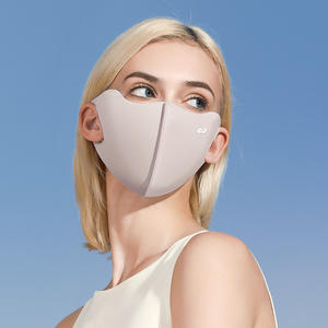 Masque facial en soie glacée personnalisé GOLOVEJOY XKZ62, mode estivale, frais, respirant, masque de sport, protection solaire UPF50+ - Product Image 2