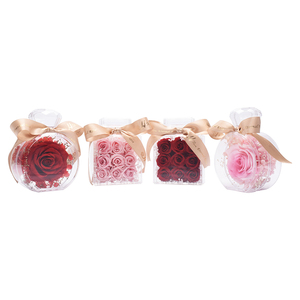 HFlora Vente directe d'usine Nouveau design Coffret cadeau de parfum avec fleur préservée pour cadeau de femme Saint-Valentin Noël - Product Image 6