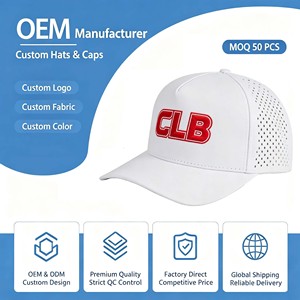 Gorra de malla snapback para hombre, perfil medio, sin estructura, con parche bordado personalizado, azul alpino, nailon ripstop, impermeable, para exteriores. - Product Image 1