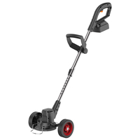 Débroussailleuse portable pour jardin, tondeuse à gazon manuel avec roues, stock électrique en chine