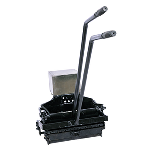 Machine de marquage routier à poussée manuelle en acier inoxydable thermoplastique, qualité ingénieur, visibilité 105 kg de peinture - Product Image 6