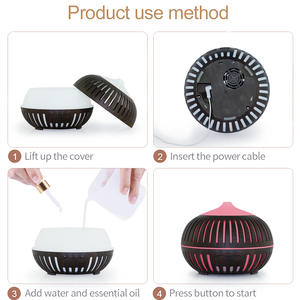 Difusor de Aromas YX-536 de 0.5L, Humidificador USB con Luz LED y Control Remoto para Uso Doméstico - Product Image 4