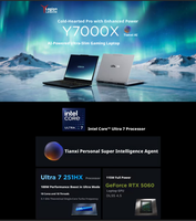Desain Stylish Laptop Gaming Lenovo Legion Y7000X 2026 15.3" 2.5K OLED/Ultra7-251HX+RTX5060 Notebook Berkinerja Tinggi