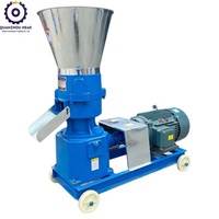 Nouvelle machine à granulés d'aliments pour animaux de marque HD, haute productivité 150 kg/h, avec tension 220V/380V pour usage en petite ferme en Afrique du Sud