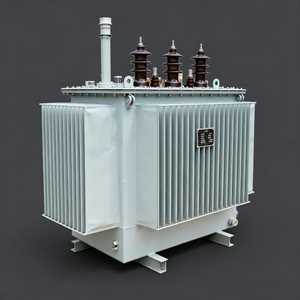 Transformador elevador/reductor trifásico de 30-2000 kW, 0,4 kV a 10 kV/11 kV/6 kV, tipo inmerso en aceite para central eléctrica - Product Image 1