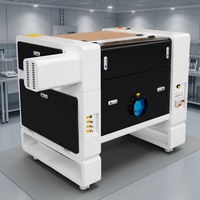 Machine de découpe et de gravure au laser CO2, vitesse de gravure de 400 mm/s pour le bois, l'acrylique, le cuir, le papier et les travaux manuels