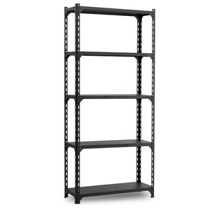 5 katlı çelik raf ev kapasiteli hafif hizmet rafları depo garaj oluklu açı Metal depolama kutusu raf - Product Image 1