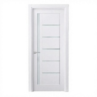 Portes intérieures en polymère sans peinture avec design minimaliste, ouverture latérale, surface finie, garantie de 2 ans