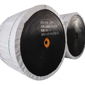 Patroon Transportband Ep Rubber Sand Crushed Stone Flat Transportbaan Rubber Band Voor Steenslag