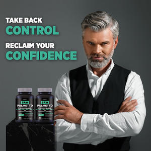 OEM 60カプセル プレミアムブレンド パルメットノキア（ノキア） 健康な髪 尿路/前立腺サポート 美容製品 抗酸化作用のある栄養補助食品 - Product Image 4