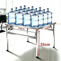 Table pliante en acier inoxydable 304, tables pliantes pour voiture et table pliante pour balcon