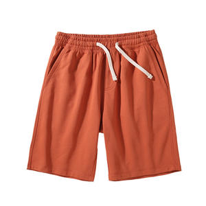 Shorts de basket-ball pour hommes en coton 100% délavé, design personnalisé streetwear - Product Image 5
