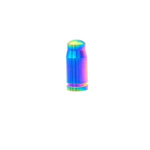 Tutup Pentil Ban Aluminium Warna-warni Pelangi dan Adaptor Pentil Presta untuk Dekorasi Roda Sepeda yang Dipersonalisasi - Product Image 2