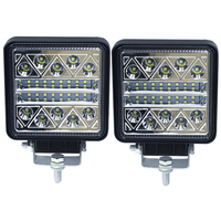 Co Light-lampe de travail LED, projecteur de voiture, carré ou rond, accessoires tout-terrain, Mini barre LED, 12V 24V