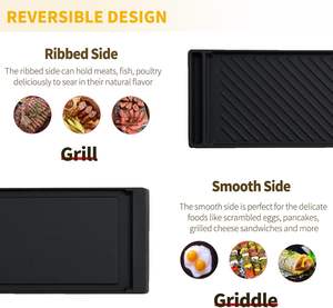 Pièces de rechange pour <span class=keywords><strong>plaque</strong></span> de cuisson réversible DG61-00859A pour cuisinière <span class=keywords><strong>Samsung</strong></span>, <span class=keywords><strong>plaque</strong></span> de cuisson supérieure pour cuisinière à gaz NX58H5600SS - Product Image 4