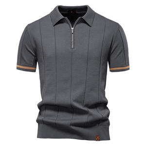 Camisas de Negocios para Caballero 100% Algodón al por Mayor, Uniformes con Bordado e Impresión, Lisas, Casuales, Unisex, de Golf, Tejido Comprimido - Product Image 5