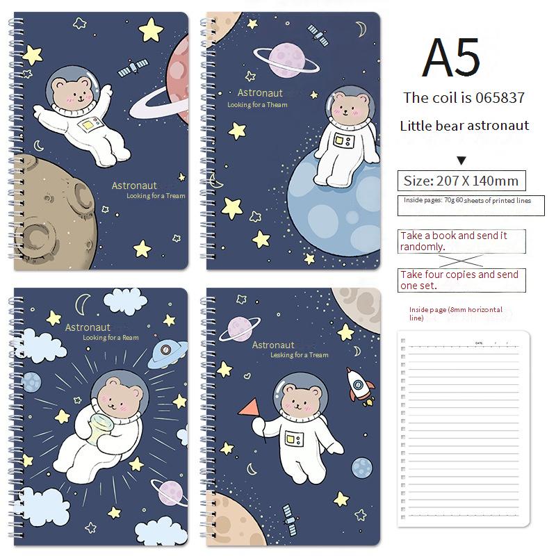 stile astronauta colorato