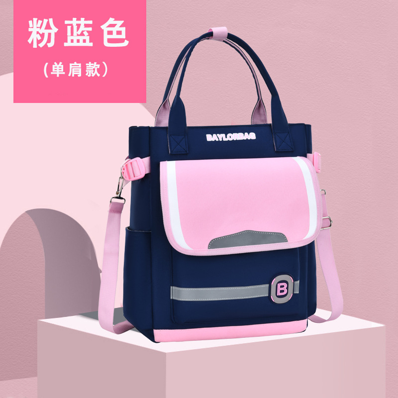 Stile a doppio strato rosa con spalla singola