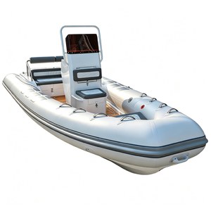<span class=keywords><strong>Bateau</strong></span> pneumatique à coque en fibre de verre PVC Mehler SP580 580 cm avec console - Product Image 1