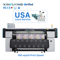Impresora de Sublimación Automática XinFlying Stable de 1950 mm con 4 Cabezales I3200-A1 para Camisetas de Fútbol, Soporte Local, Máquina de Impresión por Sublimación