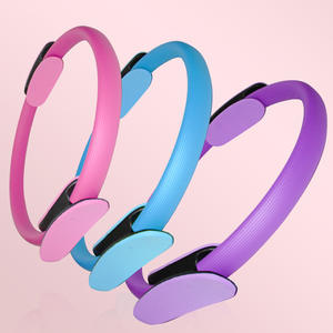 Pilates Ring Fitness Fünfteiliges Set Pilates Ring Latex Widerstands band und Seile Pilates Zubehör - Product Image 4