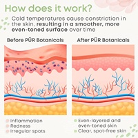 Meilleur rouleau de massage glacé cryothérapie faciale Cellulite pour le visage et les yeux Poches migraineuses Soulagement de la douleur et des blessures mineures