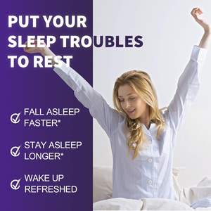 OEM Label pribadi Melatonin gusi tidur untuk dewasa & anak-anak dengan Vegan Pectin | Dukungan tidur mendalam - Product Image 3