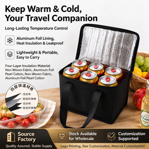 Bolsa Térmica de Fábrica para Almacenamiento de Frutas, Vertical, Cuadrada, Aislada, con Cierre de Cremallera, Portátil, para Picnic y Transporte de Alimentos - Product Image 4