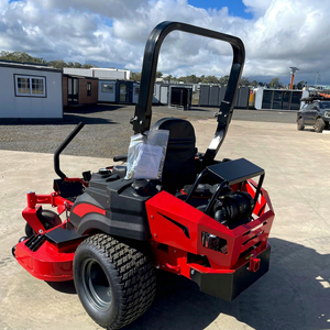 Tondeuse à gazon diesel professionnelle 125cc, autotractée, lame rotative, bac de ramassage 200L, hauteur de coupe 25-100mm, moteur 2 temps - Product Image 1