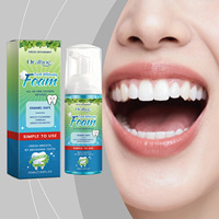 Mousse nettoyante pour les dents, formule douce pour les soins bucco-dentaires, rafraîchit l'haleine, nettoie les dents et laisse une sensation de fraîcheur