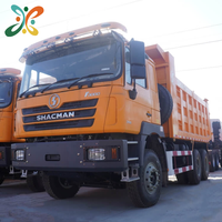 Camion benne d'occasion Shacman F3000 6x4, conduite à gauche, poids utile 50T, diesel