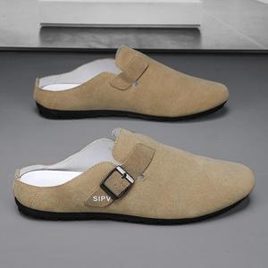 Sandalias de Verano 2025 para Hombre, Estilo Nuevo, Antideslizantes, con Suela Suave, Forro de Malla, Material Sintético Mixto en la Parte Superior - Product Image 4